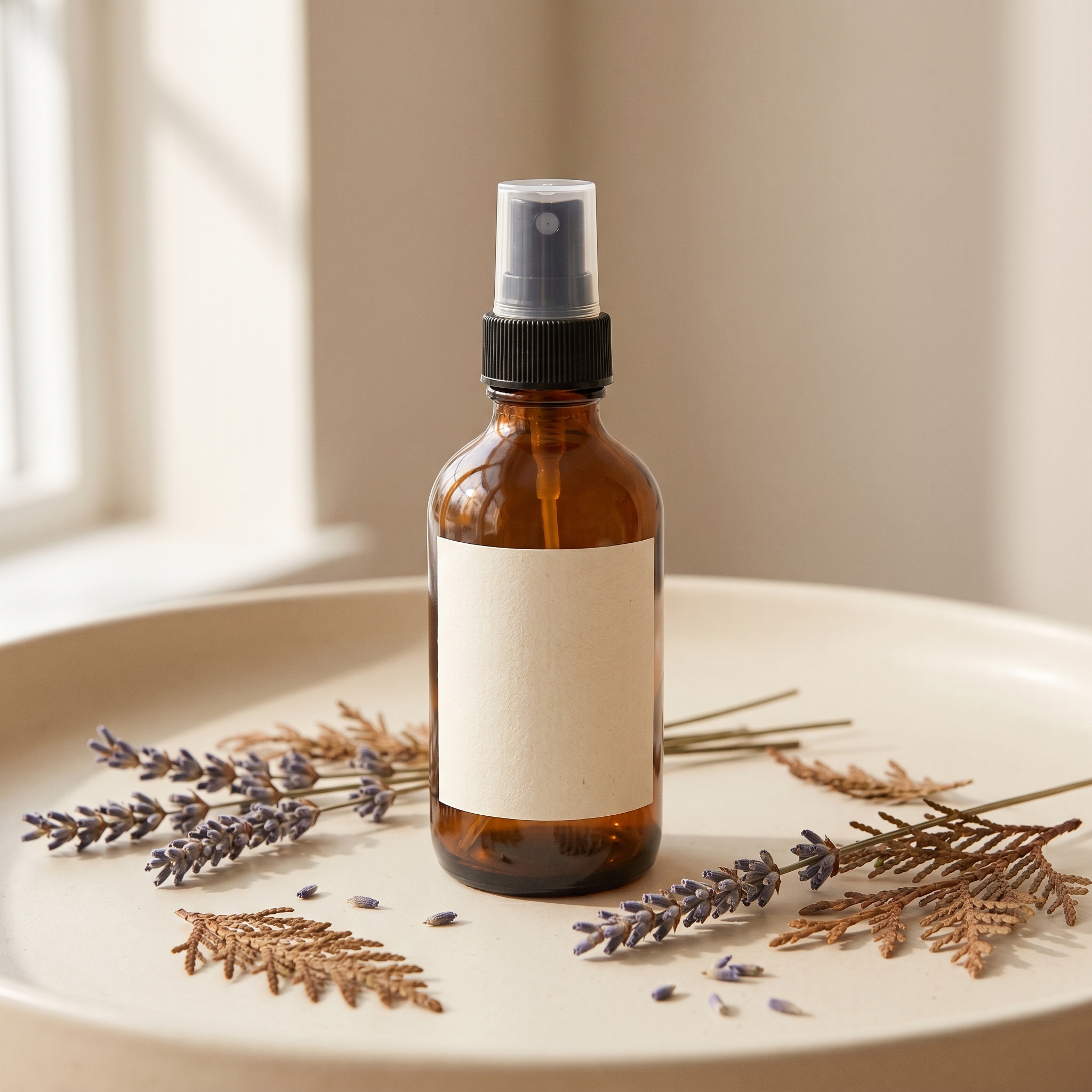 Grounding Mist aura spray with lavender and cedar
